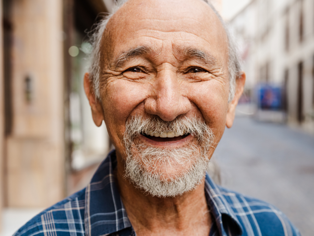 Patient after a tooth extraction from Fidalgo Island Dental in Anacortes, WA